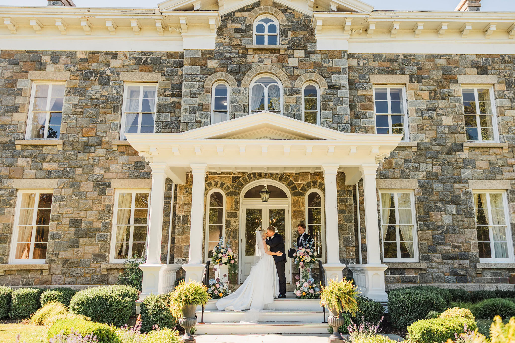 Brecknock Hall wedding ceremony